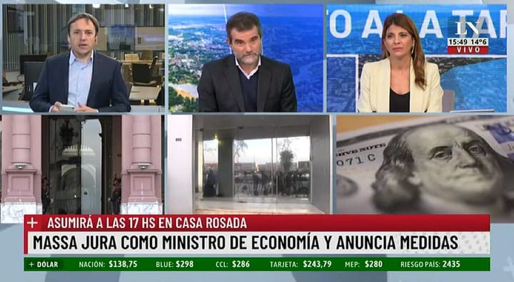 El análisis de José del Río en la previa de la asunción de Massa