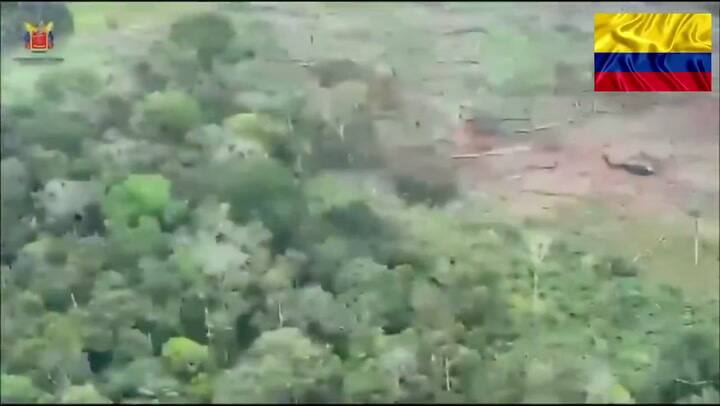 Imágenes del operativo militar en el departamento del Guaviare