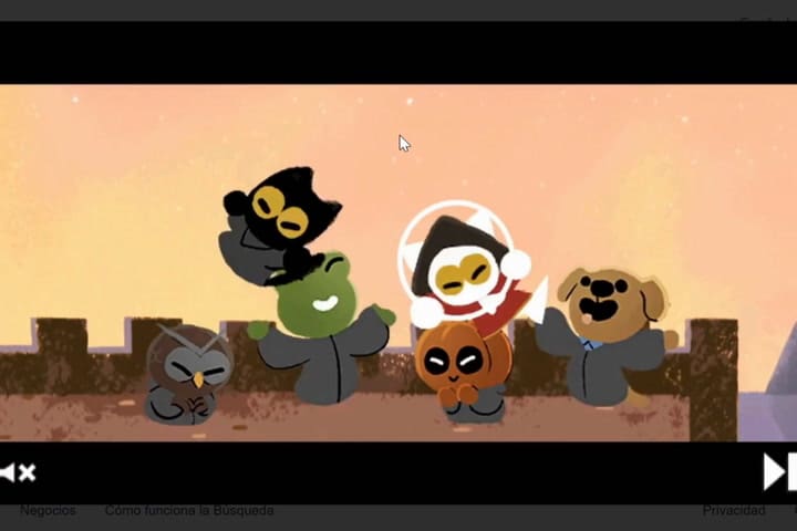 Halloween - Doodle de Google