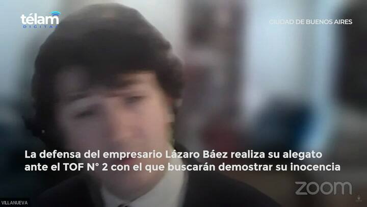 El abogado de Lázaro Báez dijo que su defendido es inocente y que lo amenazaron