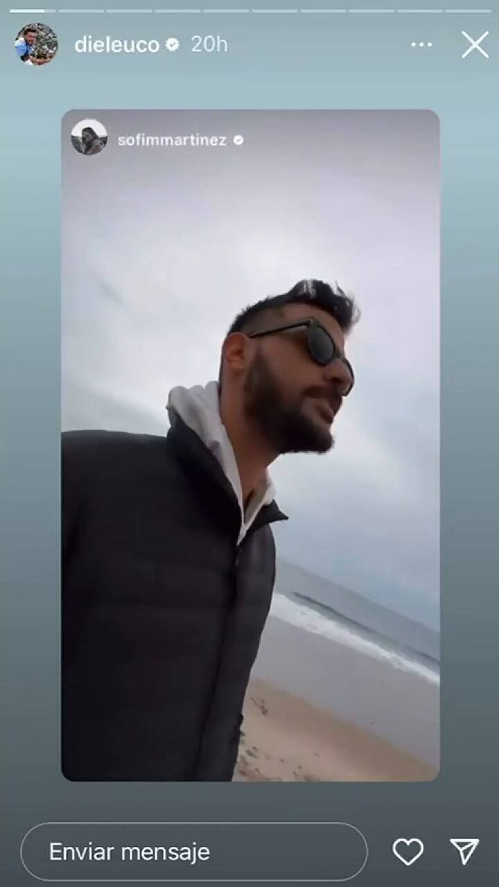 Las vacaciones de Diego Leuco y Sofi Martinez en Los Angeles