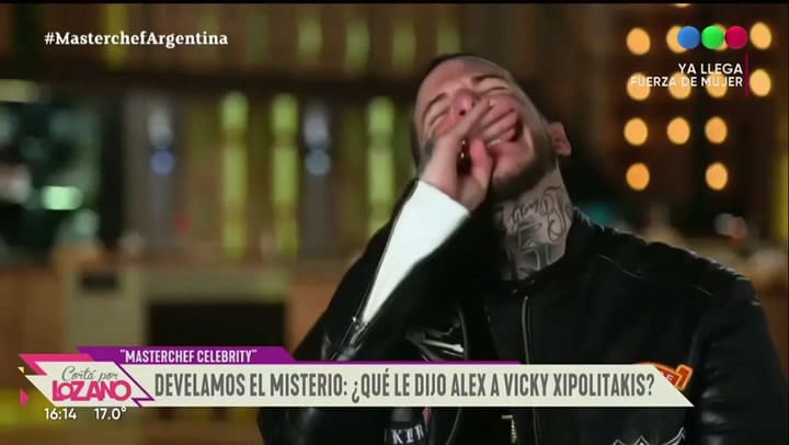 Se conoció lo que le dijo Alexander Caniggia a Vicky Xipolitakis al oído