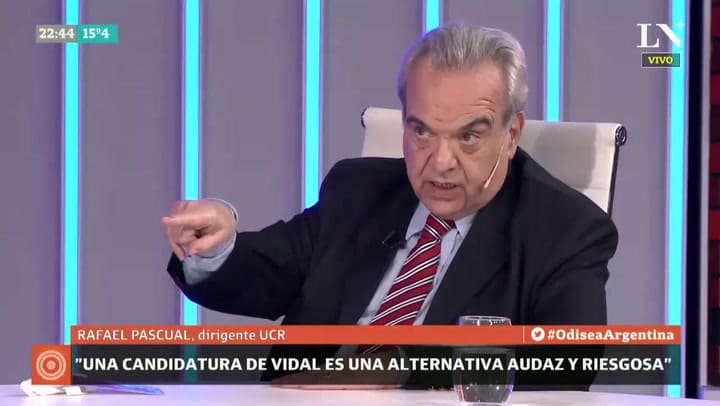 Entrevista Rafael Pascual, dirigente UCR. La fórmula Fernández
