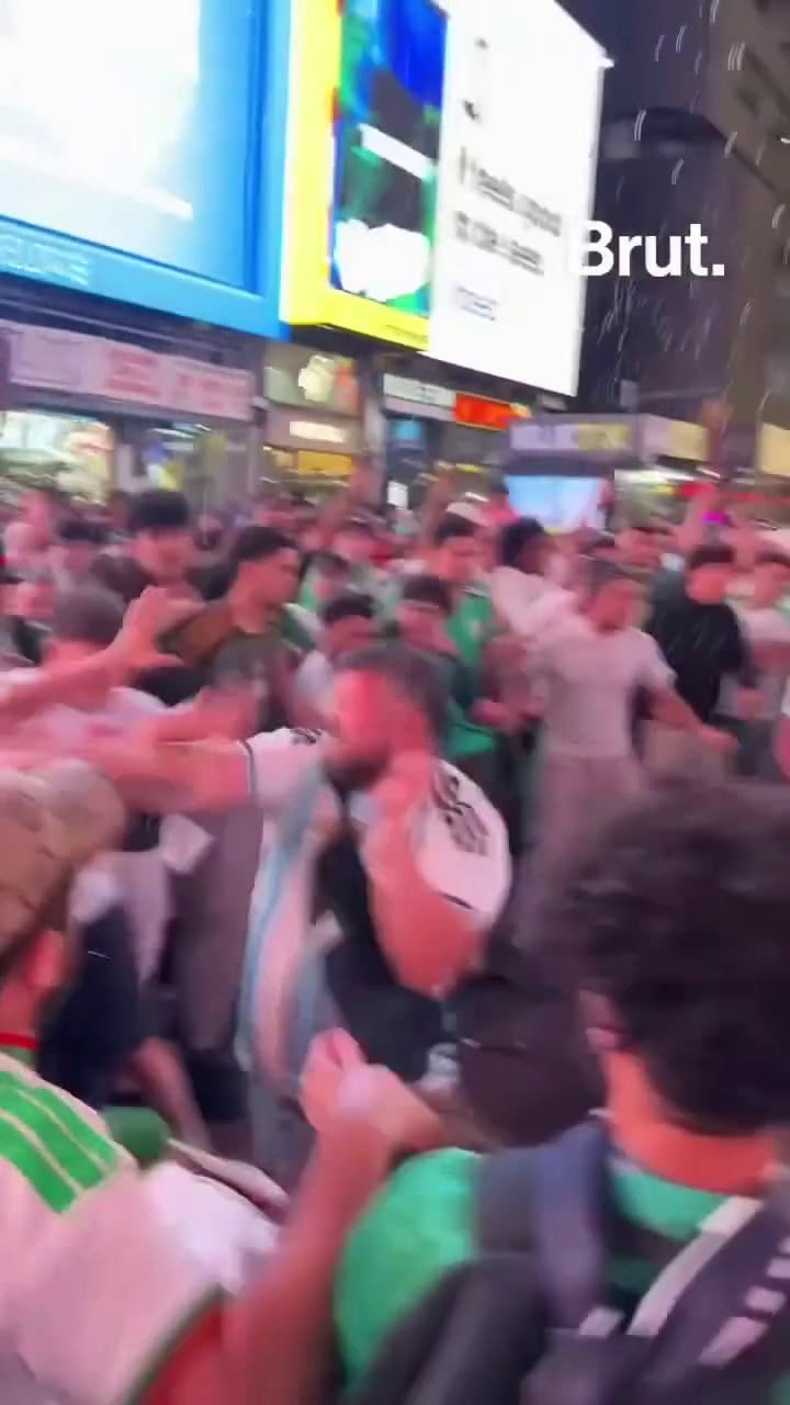 Serios incidentes entre hinchas argentinos y argelinos, a horas del partido
