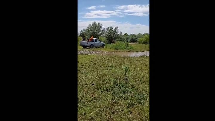 Cutral Co, acá encontraron al ruso 'enviado de Dios' y su hijo de 8 años'