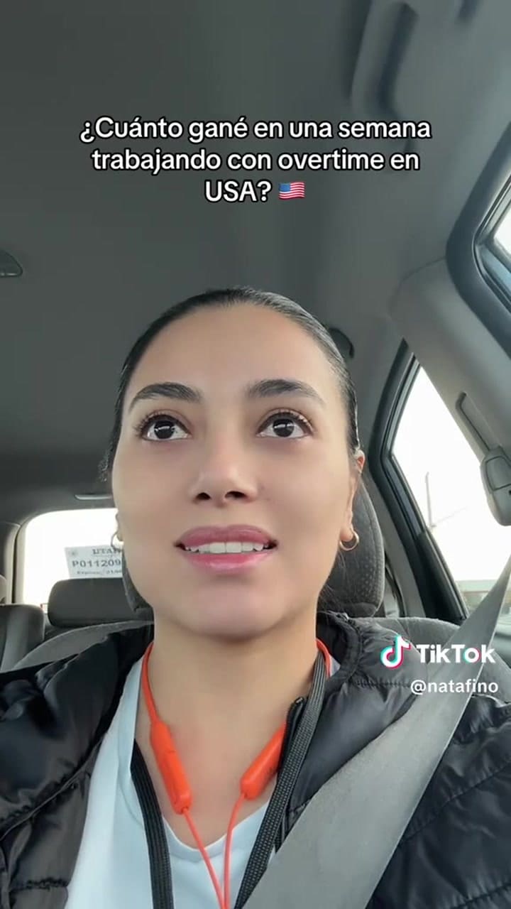 Colombiana reveló cuánto le descuentan por trabajar horas extra en EE.UU.