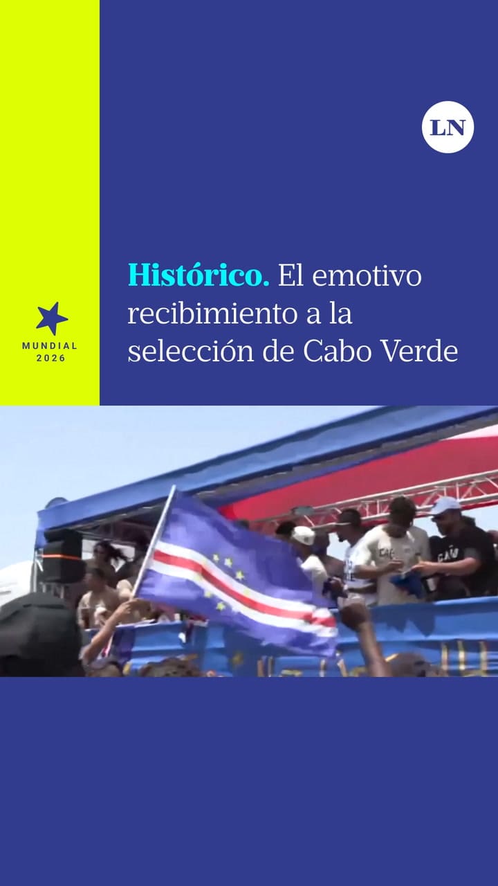 El emotivo recibimiento a la selección de Cabo Verde tras su histórica participación en el Mundial