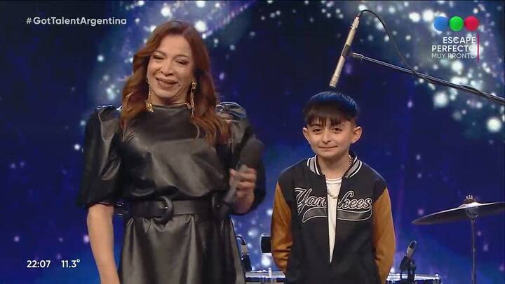 Thiago Maldonado deslumbro al jurado y se convirtio en el primer finalista de Got Talent Argentina