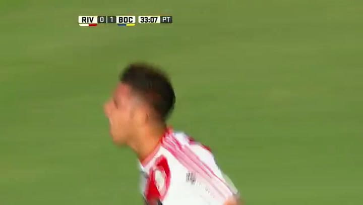 Superclásico: el 1 a 1 de Driussi