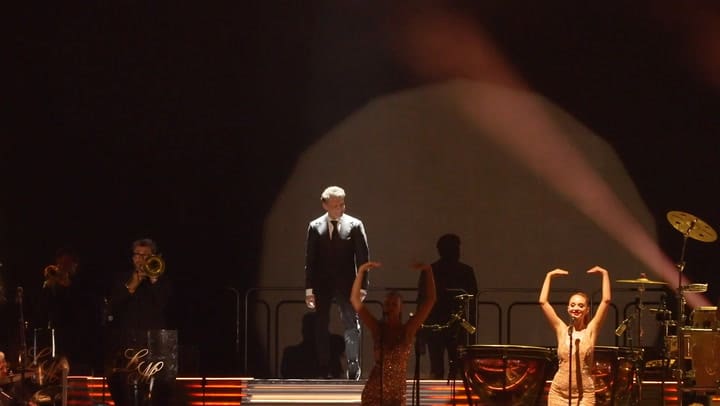 La presentación de Luis Miguel