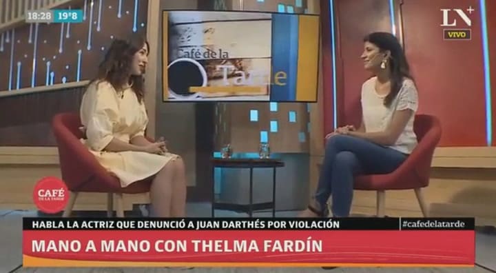 Mano a mano con Thelma Fardín en LN+