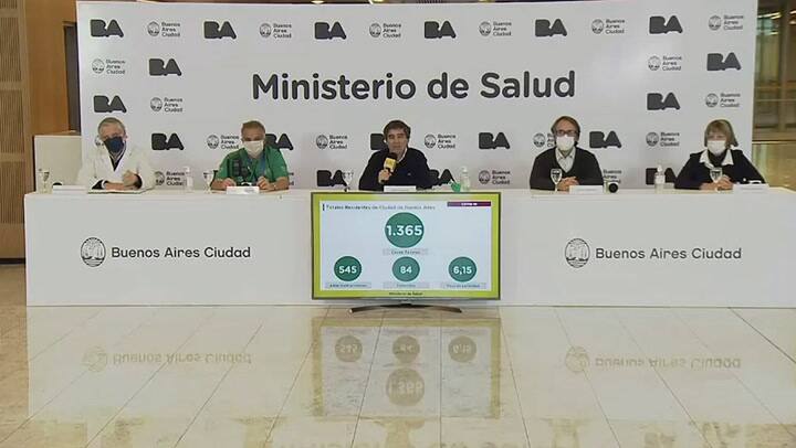 El ministro de Salud porteño, brindó detalles de la situación sanitaria de la ciudad en relación al