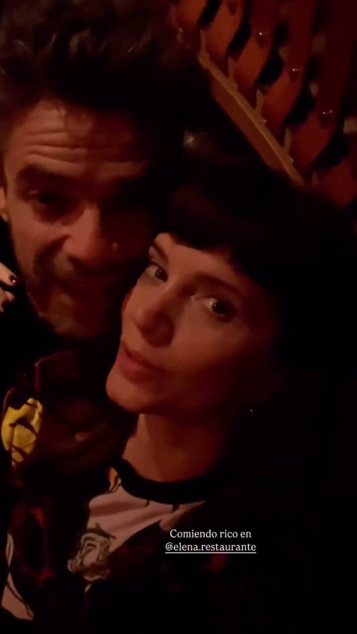 Griselda Siciliani y Luciano Castro disfrutaron de una cena romántica