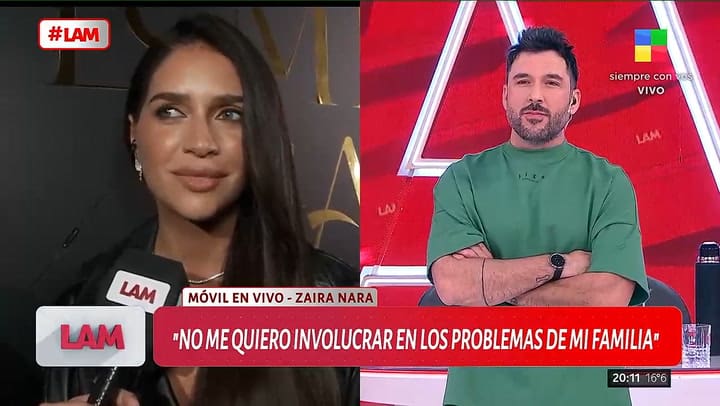 Zaira Nara contó la verdad sobre su supuesto romance con Nicolás Furtado