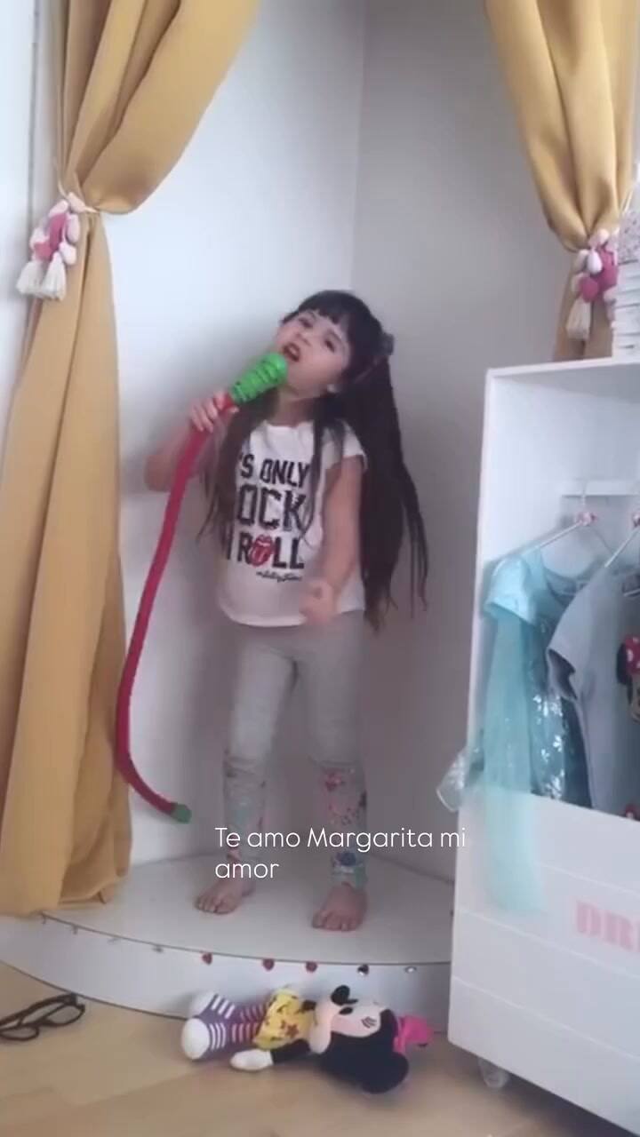 Griselda Siciliani compartió tiernos videos de su hija Margarita