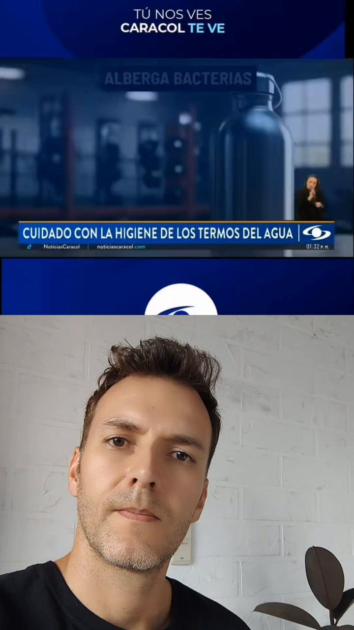 Cómo se deben desinfectar las botellas de agua