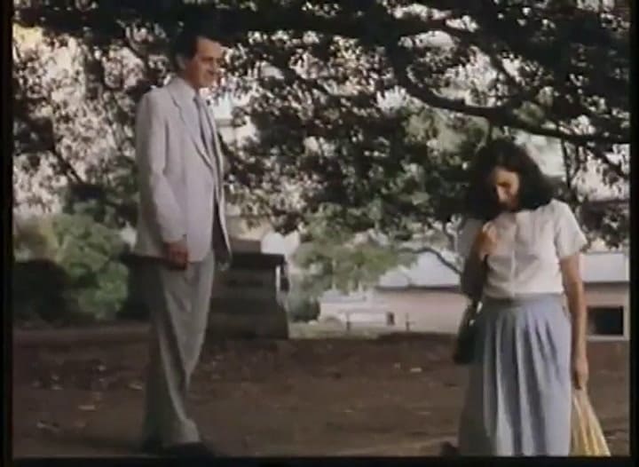 Escena de la película Hombre mirando al sudeste, de Eliseo Subiela