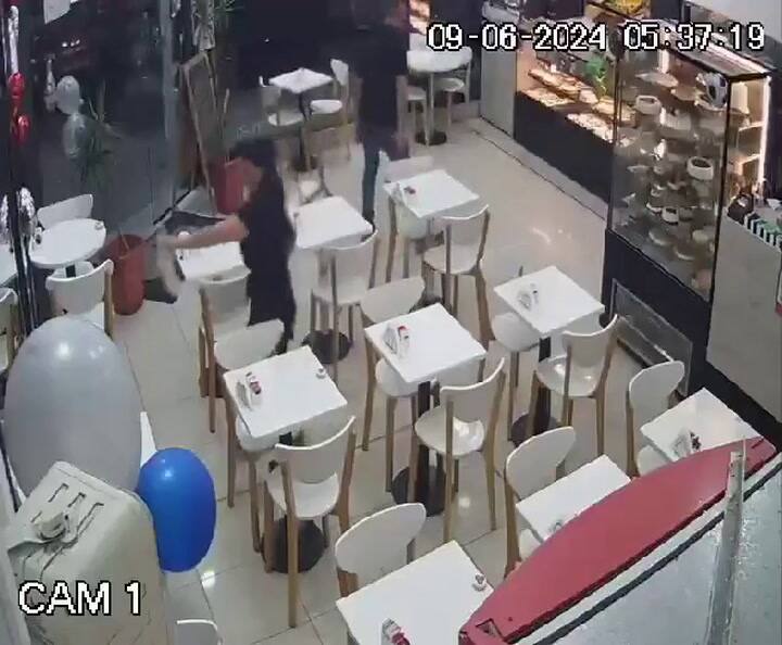 San Antonio de Padua: un hombre entró a una panadería, agredió a una empleada y destrozó el local a sillazos