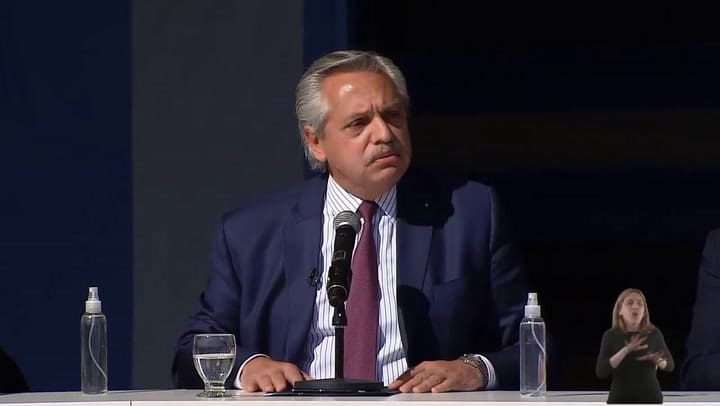 Alberto Fernández: “Si algunos piensan que me van a hacer caer por un error, sépanlo: me fortalecen”