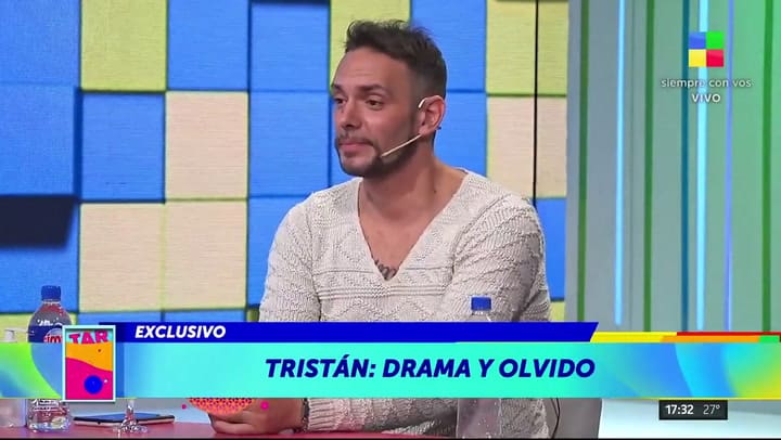 El hijo de Tristán habló sobre la salud de su padre