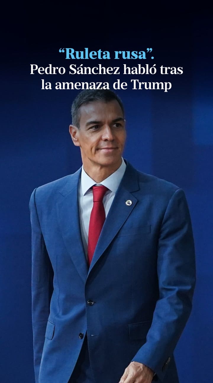 Pedro Sánchez habló tras la amenaza comercial de Trump
