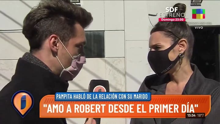 Pampita habló sobre los rumores de que ella le habría pedido a su marido ponerse los brackets