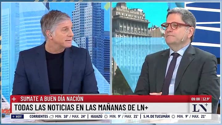 Jorge Tartaglione en LN+ habla sobre el cannabis medicinal