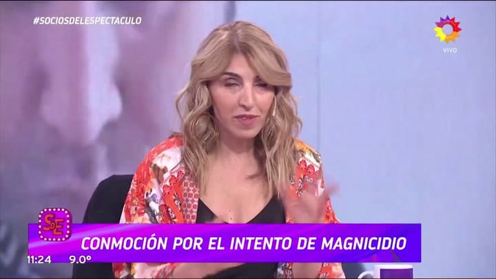 El tenso cruce en Socios del Espectáculo por el intento de asesinato a Cristina Fernández