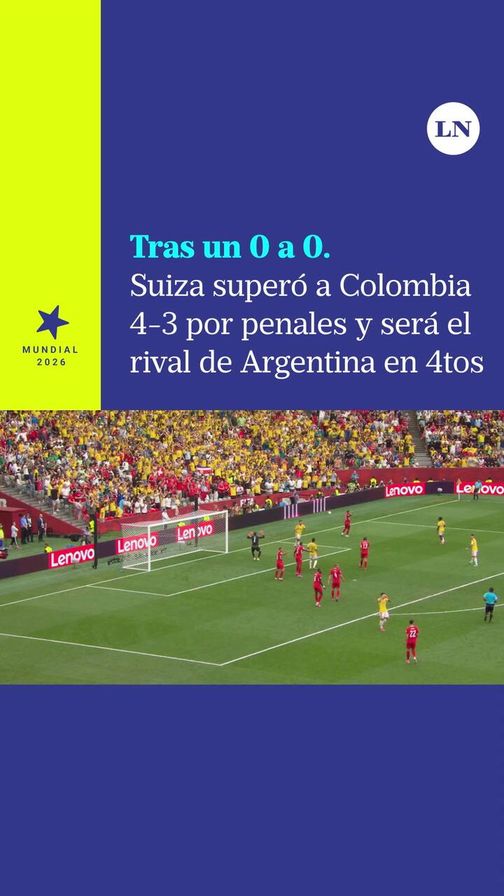 Goles de Colombia vs Suiza | Suiza superó por penales a Colombia y será rival de la Argentina