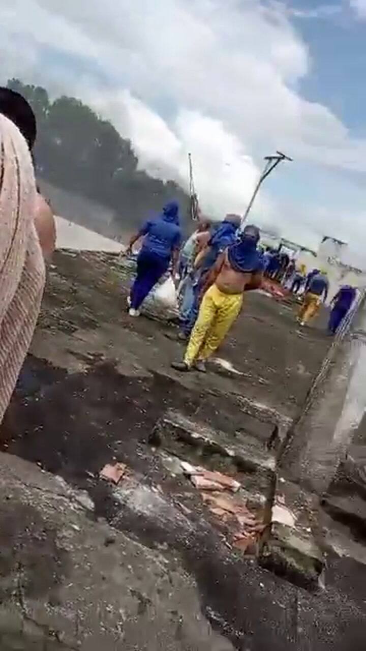 Los presos denunciaron que en el marco de la protesta las fuerzas de seguridad les dispararon balas de plomo (Fuente: Observatorio Venezolano de Prisiones)