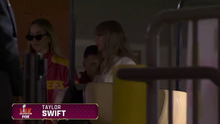 Taylor Swift en el Super Bowl