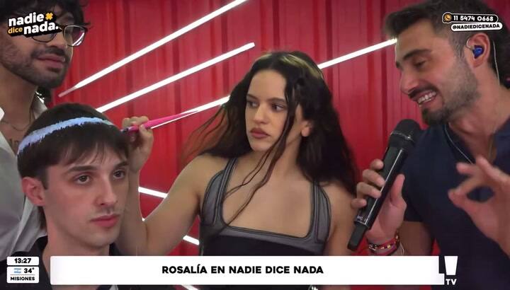 Rosalía conoció a Karina "La Princesita"