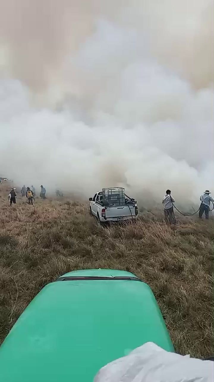 En la provincia de Corrientes ya son 250.000 las hectáreas devoradas por el fuego