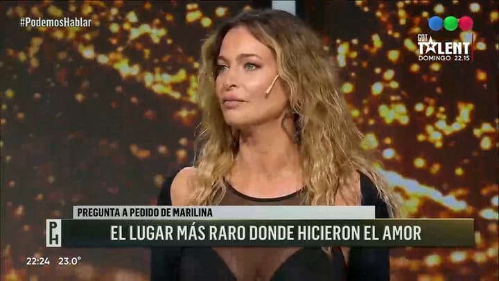 Karina Mazzocco conto el lugar mas hilarante en dodne tuvo sexo