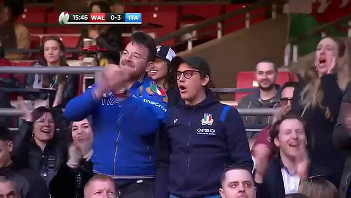 Resumen del triunfo Gales 21 vs. Italia 22