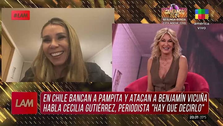 Revelan como seria la relacion de la China Suarez y la madre de Benjamin Vicuna