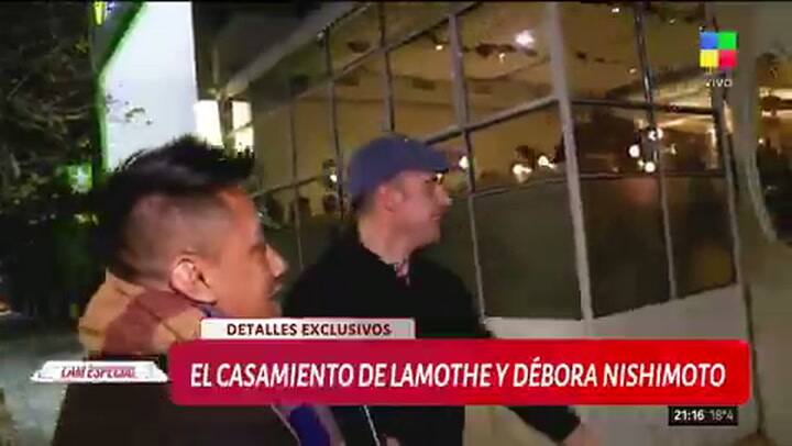 Esteban Lamothe contó cómo le propuso casamiento a Débora Nishimoto