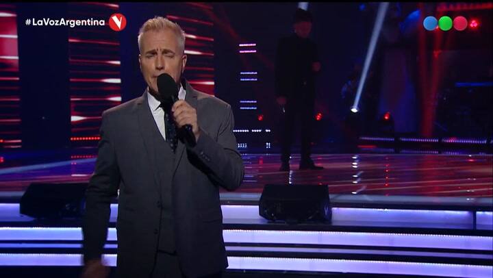 La Voz Argentina 2021: Sergio Verón, “Sombras nada más” - Fuente: Telefe