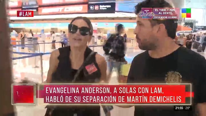 Evangelina Anderson explico como los rumores de su separacion estan ligados al superclasico