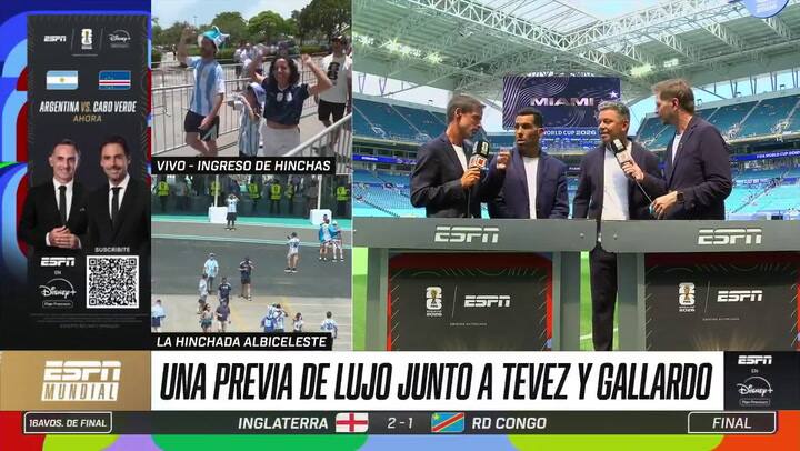 El momento buena onda entre Marcelo Gallardo y Carlos Tevez
