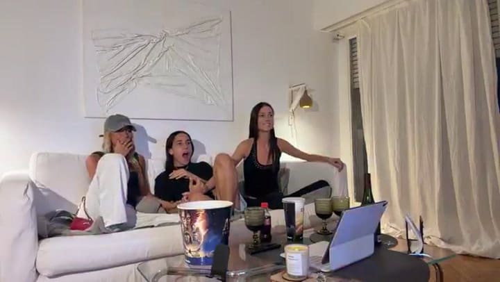 La reacción de Zoe Bogach al ingreso de su ex novio a Gran hermano generación dorada