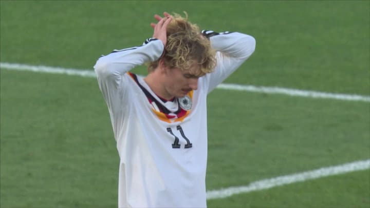 Los penales entre Alemania y Paraguay