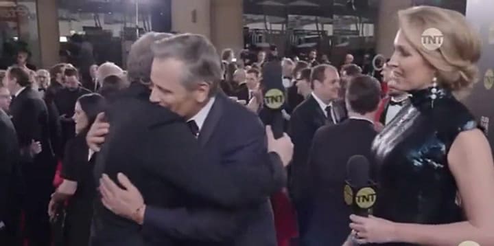 Viggo Mortensen lució su amor por San Lorenzo - Fuente: TNT
