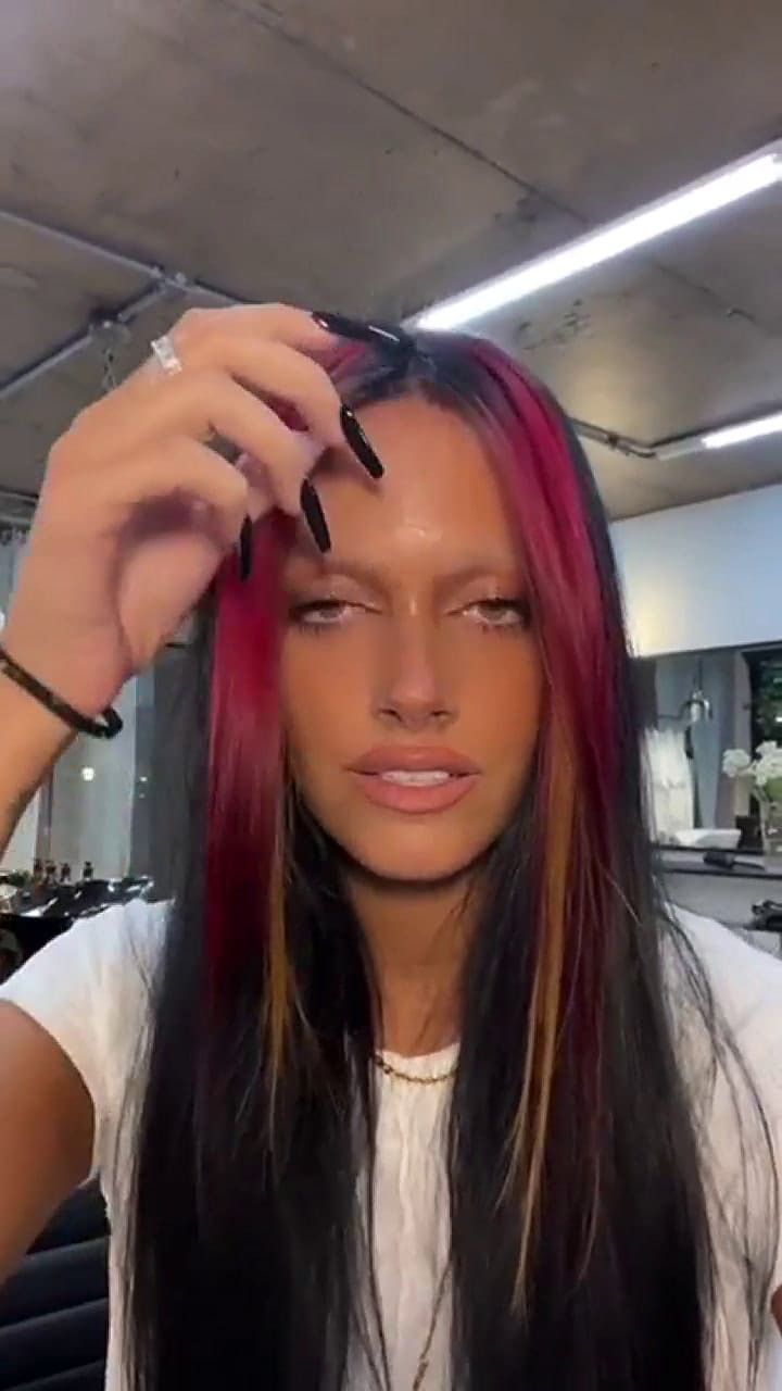 Oriana Sabatini compartió su osado cambio de look