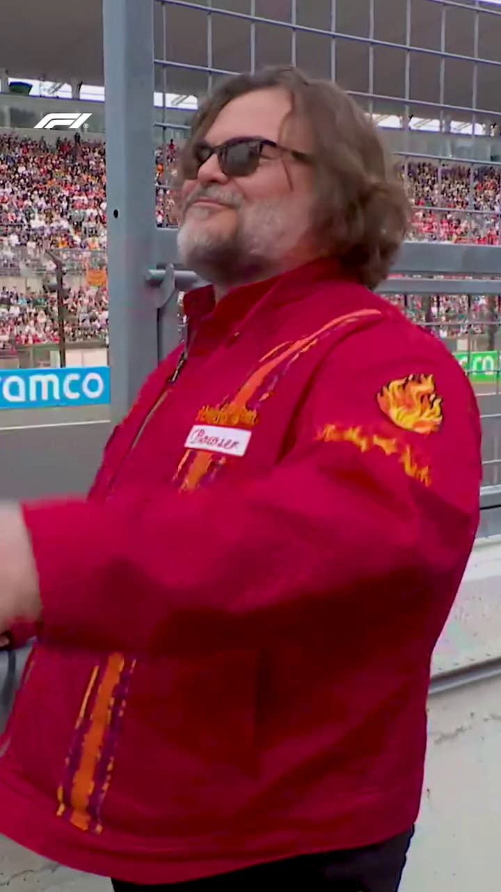 Jack Black presente en el Gran Premio de Japón