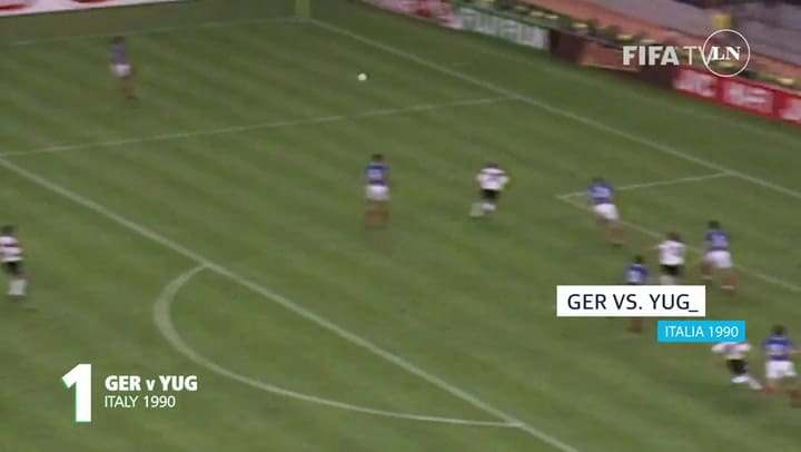Los mejores momentos de Jürgen Klinsmann en el mundial Italia ´90