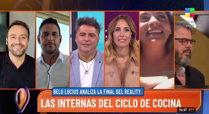Belu Lucius contó que 'amenazaba' a Santiago del Moro con su desconocido segundo nombre