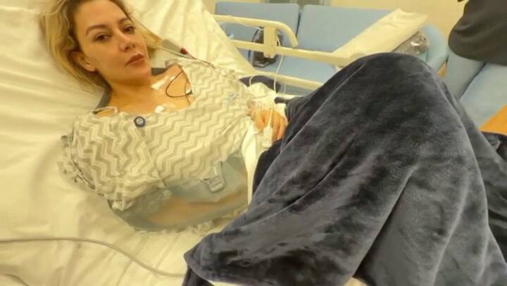 Video: Nadia Beller, expareja de Fernando Cerimedo, habló desde el hospital tras ser baleada en un hotel de Bolivia