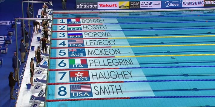 Mundial de Natación. El día que perdió la imbatible Katie Ledecky y que la experiencia se impuso sob