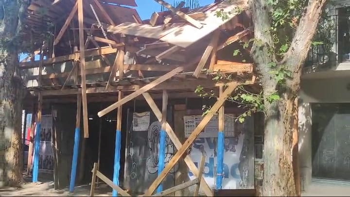 Palermo Soho | Derrumbe en una obra en construcción: hay dos personas atrapadas